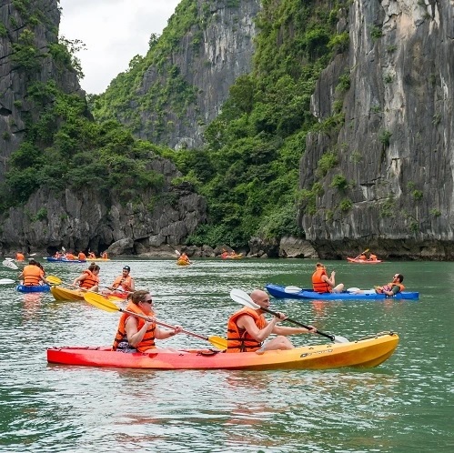 Chèo kayak - Đò nan