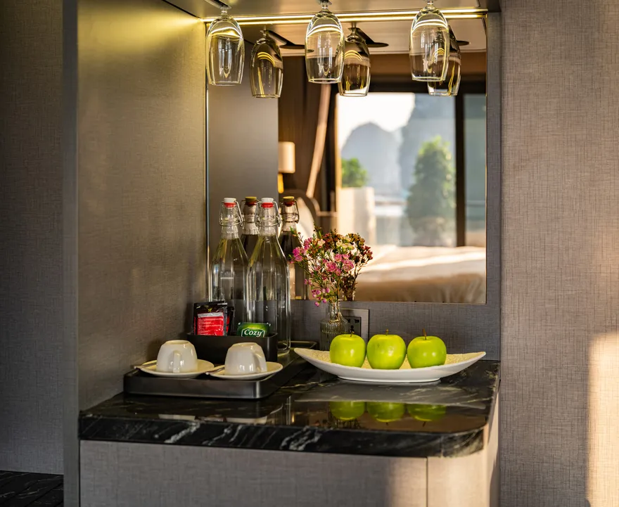 Phòng President Suite Sea View with 180° Panoramic View