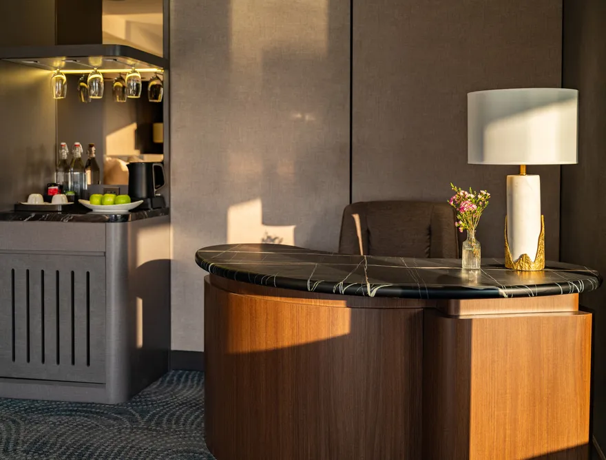 Phòng President Suite Sea View with 180° Panoramic View